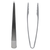 Steelite 5769SX073 Large Tongs 10.0" Angle