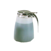 Vollrath 4064 Dripcut® Syrup Server 64 Oz. White Polyethylene Jar With Graduated Markings