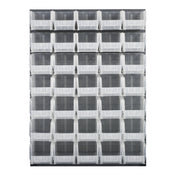 Quantum QLP-4861-240-35CL Louvered Panel Wall Mounted 48"L X 15"D X 61"H