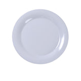 Yanco MS-009WT Milestone Plate 9" Dia. Round