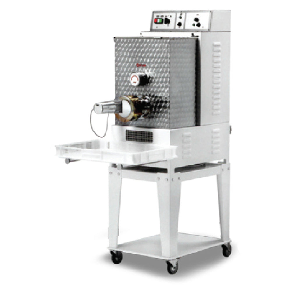 Omcan 13236 (PM-IT-0025-T) Trento Pasta Machine 26 Lb. Tank Capacity 55 Lb. Output/hour