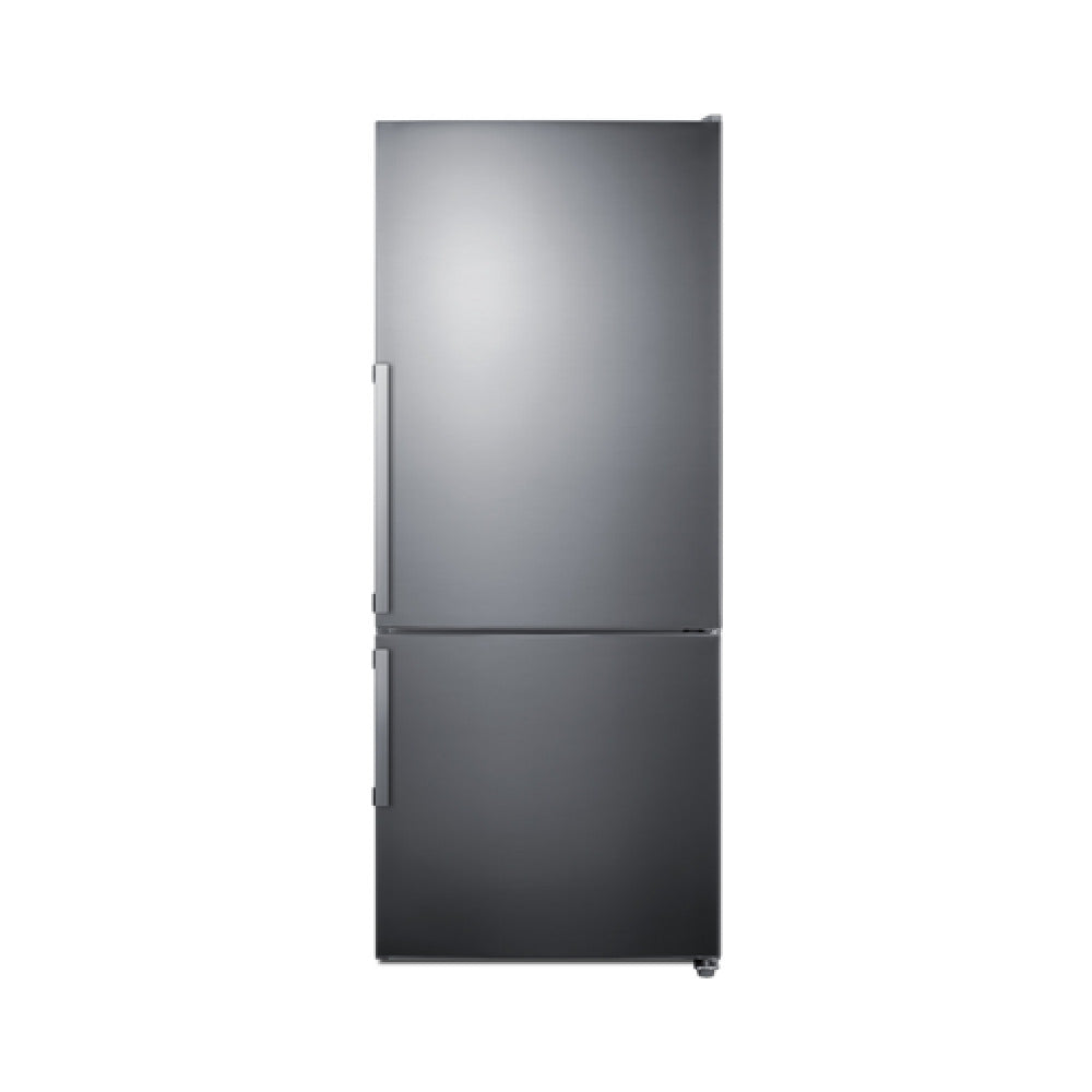 Summit FFBF283SS Full Size Bottom Freezer Refrigerator 14 Cu.ft. Interior Counter Depth