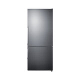 Summit FFBF283SS Full Size Bottom Freezer Refrigerator 14 Cu.ft. Interior Counter Depth