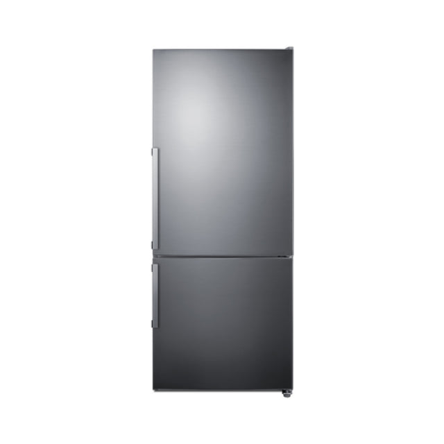 Summit FFBF283SS Full Size Bottom Freezer Refrigerator 14 Cu.ft. Interior Counter Depth