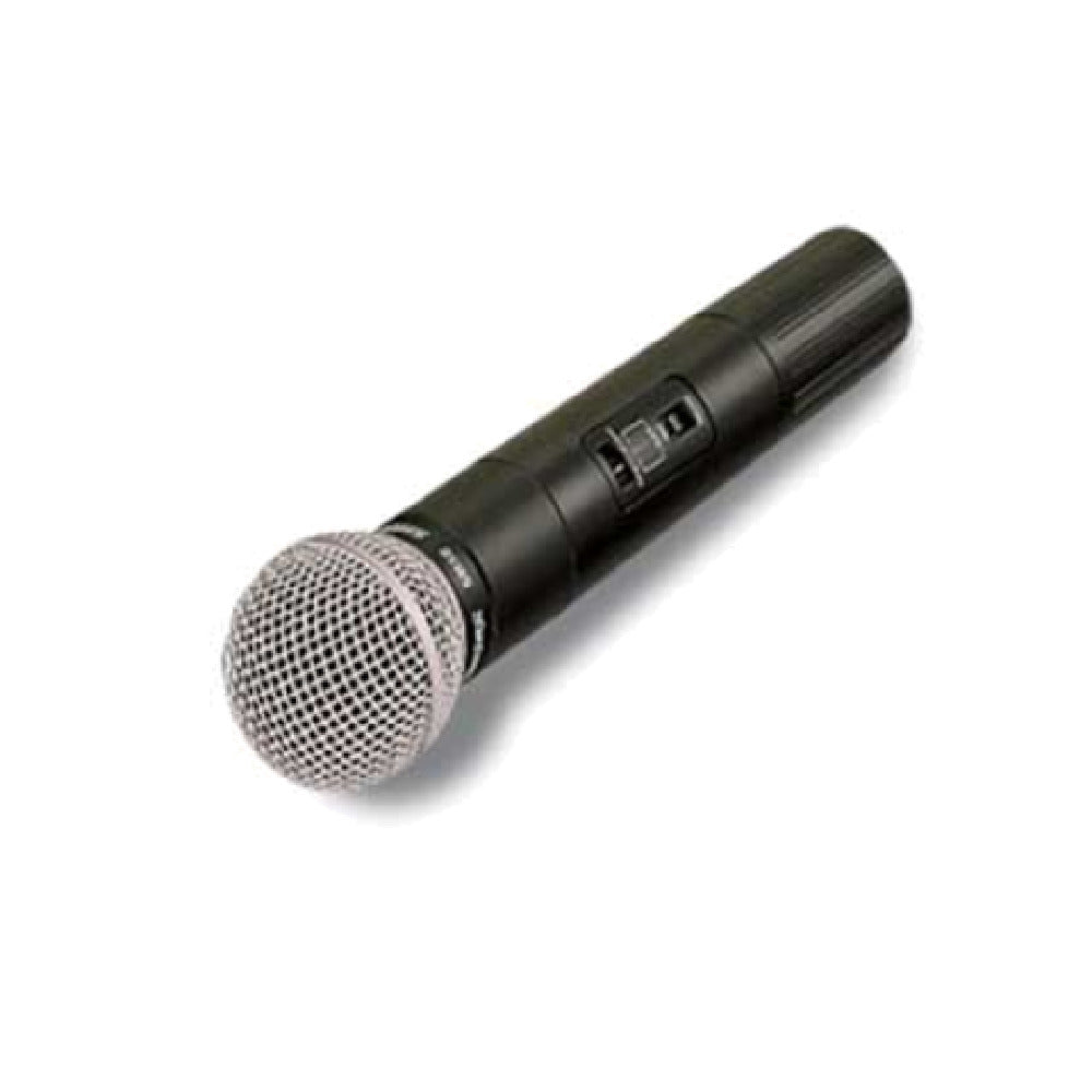 Forbes Industries 6072-WH Handheld Wireless Microphone With Transmitter