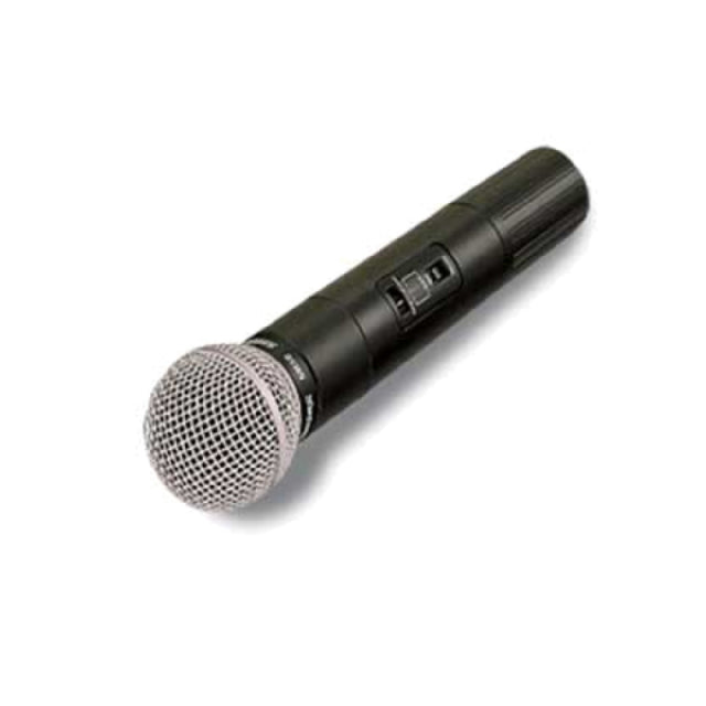 Forbes Industries 6072-WH Handheld Wireless Microphone With Transmitter