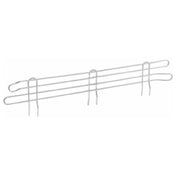 Klinger's Trading SLEDGE36-CHROME Shelf Ledge For Wire Shelf 36"W X 5-1/2"H