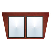 Hubert 89550 - Menu Board, 2-pocket, Wall-mount