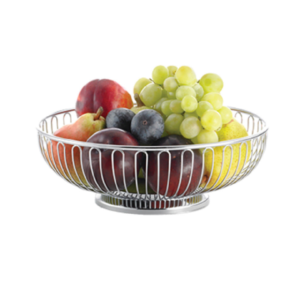 TableCraft Products 4170 - Cash & Carry Chalet Basket, 8-1/4" Dia. X 2-3/4"H, Round