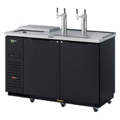 Turbo Air TCB-2SBD-N6 Super Deluxe Club Top Beer Dispenser 58-7/8"W X 27-1/4"D X 38-5/8"H