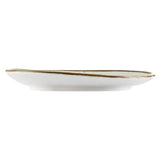 CAC China TUS-2-BGE Tucson Saucer 6-1/4" X 5-7/8" Irregular Round
