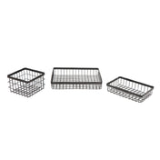 GET Enterprises WB-662-MG Urban Renewal™ Wire Basket 6“ X 6" X 2“ Square