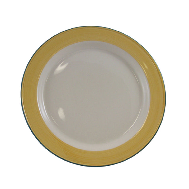 Steelite 15300211 Slimline Plate 9" Dia. Round
