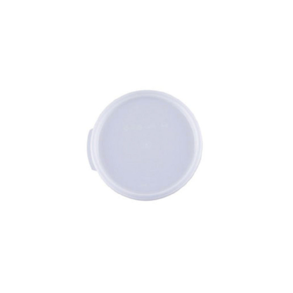 Hubert 78589 - CenPro® Storage Container Lid, 7-1/4"W X 7-1/4"D X 5/8"H, Round