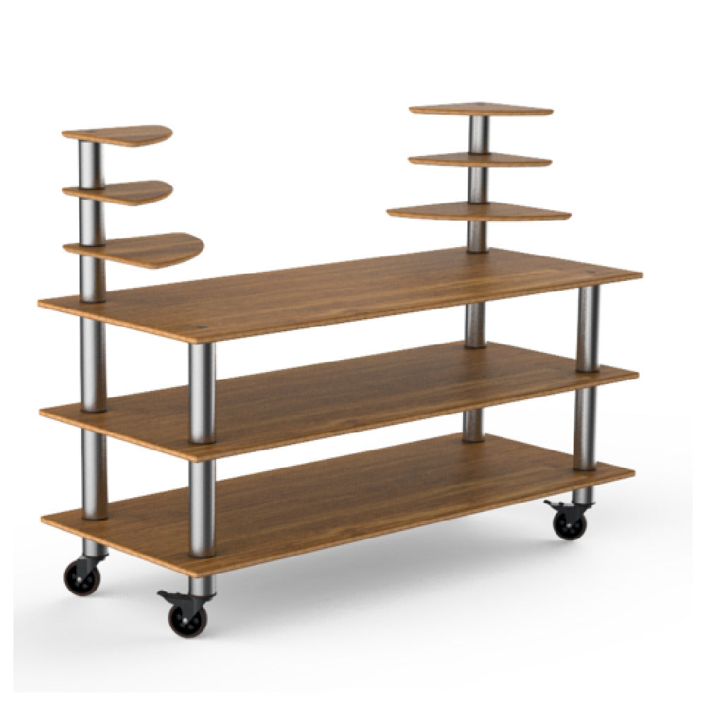 Steelite MGCMLB11BSXW - Classic Multi-Shelf Station, 71.0" X 29.5" X 54.0", Modular