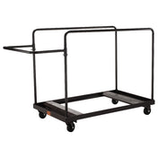 National Public Seating DY-71R NPS® Folding Table Dolly Vertical Storage Holds 71" Round Tables