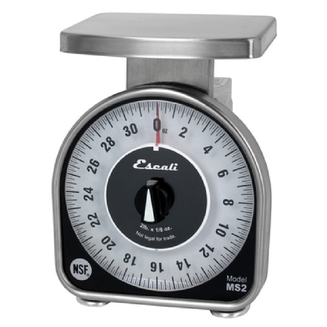 Carlisle SCMDL2 San Jamar Escali Mechanical Dial Scale 6-1/2"W X 6-3/4"D X 8-1/2"H Overall