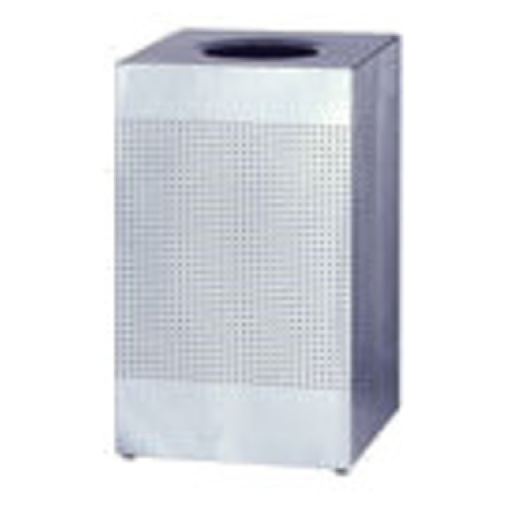 Rubbermaid FGSC18SSPL Silhouette Indoor Receptacle 20 Gallon 20" X 20" X 32-1/4"H