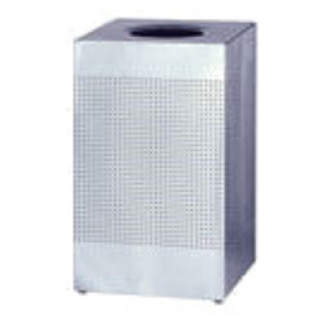 Rubbermaid FGSC18SSPL Silhouette Indoor Receptacle 20 Gallon 20" X 20" X 32-1/4"H