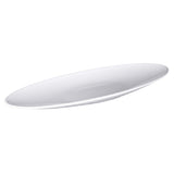Elite Global Solutions M249SP-NW Salmon Platter 2-1/2 Qt. (80 Oz.) 24"L X 9"W X 1-5/8"H