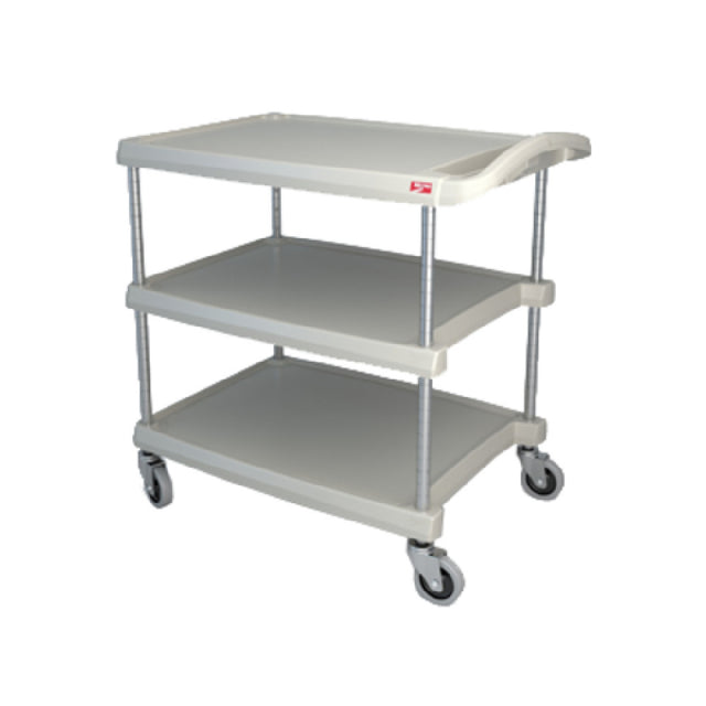 Metro MY2030-34G Quick Ship MyCart™ Series Utility Cart (3) Shelves Open Base