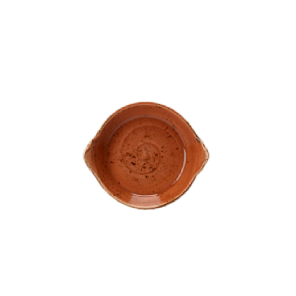 Steelite 11330191 Round Earred Dish 6.5 Oz 5.75" X 4.75" X 1.63"