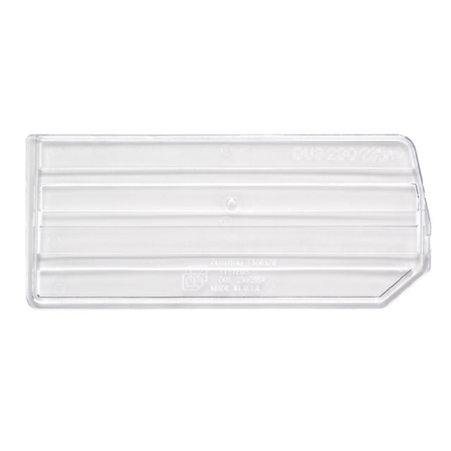 Quantum DUS230/235CL Bin Divider Clear For Bins QUS230 And QUS235 (pack Of 6)