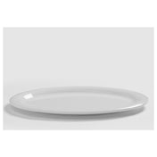 American Metalcraft DPL9WH Serving Platter 9-3/4"L X 7-1/4"W X 1/2"H Oval