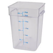 Stanton Trading PCS-22 Food Storage Container Square 22 Qt.