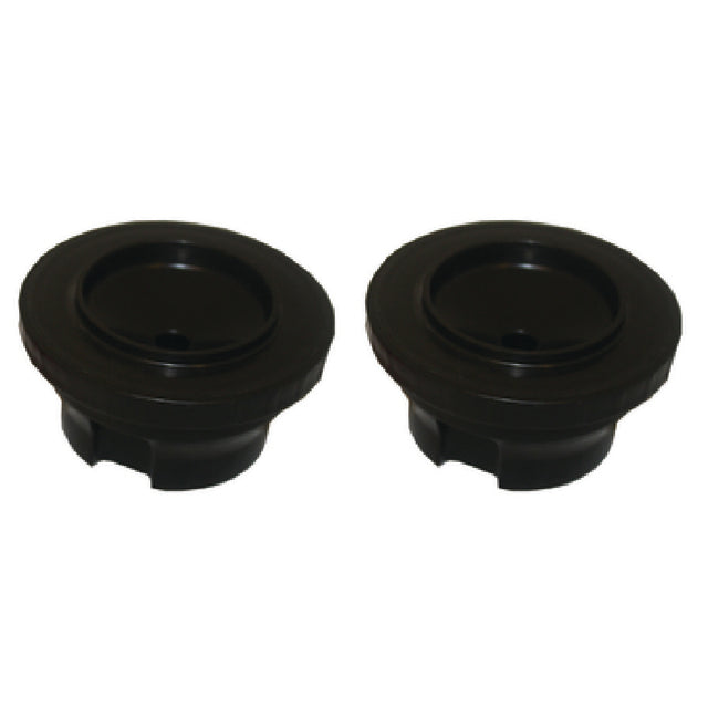 Service Ideas SVPLID Brew Thru Lid Only For SHS19S Black (pack Of 2) (Priced Per Pack 12 Packs Per Case)