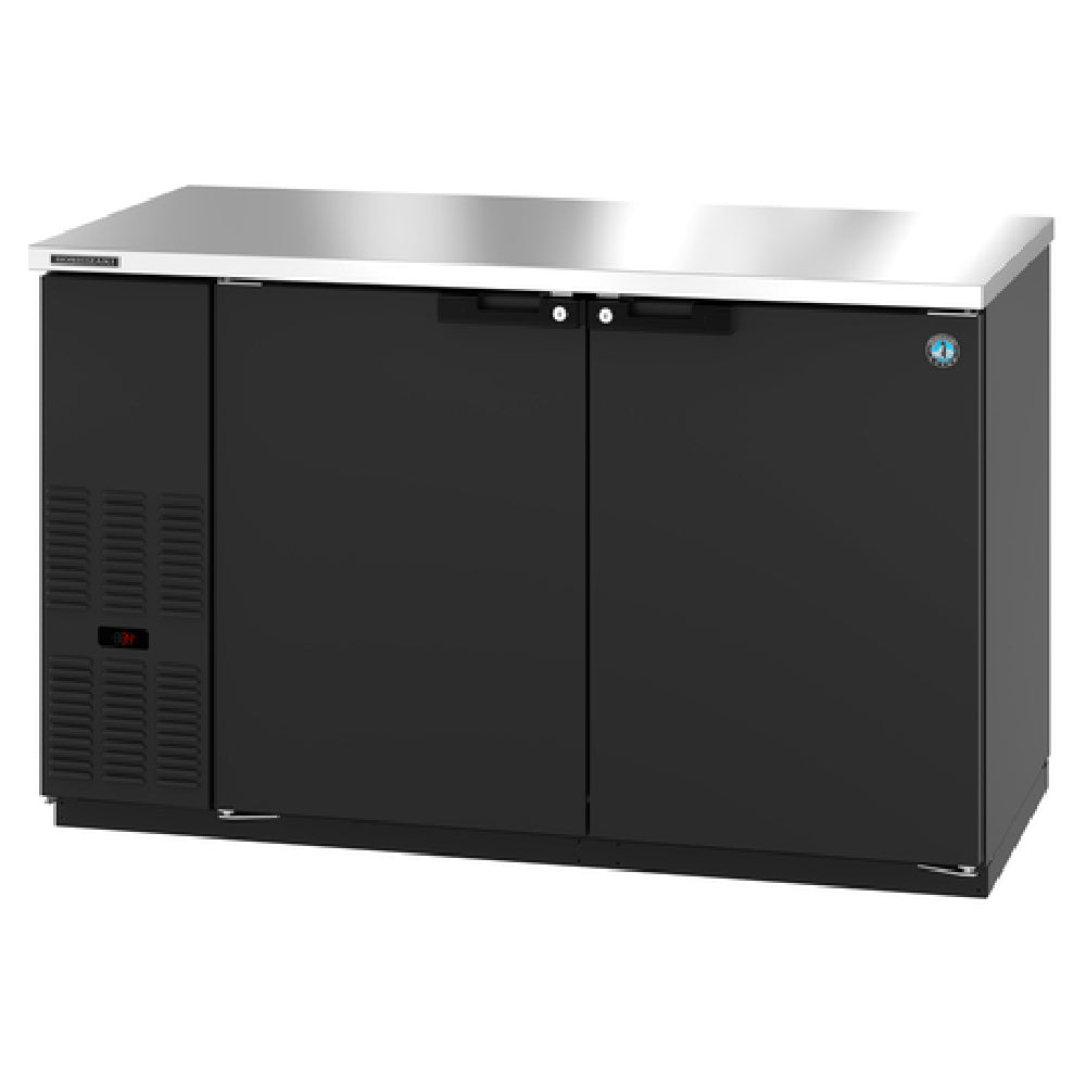 Hoshizaki BB59 - Refrigerated Back Bar Cooler, Reach-in, Two-section