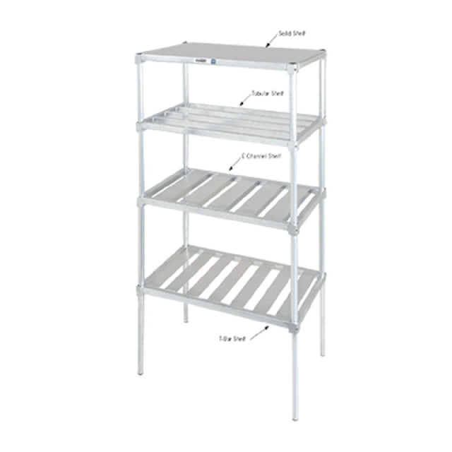 Channel TA2454 Shelving Adjustable Shelving Tubular