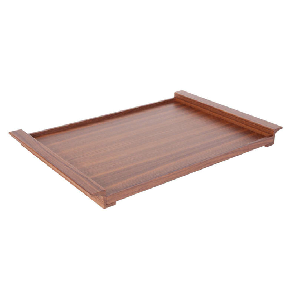 Service Ideas WALNUT TRAY Ze Pe Buffet Solid Wood Butler Tray Nature Walnut Wood