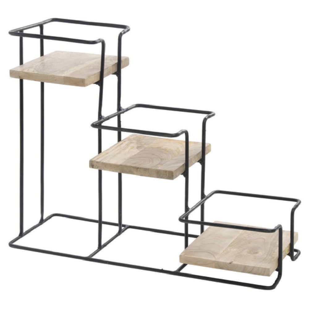Hubert 90302 - Carafe Holder/Stand, 3-tier, 6-3/4" X 15" X 20"H Overall