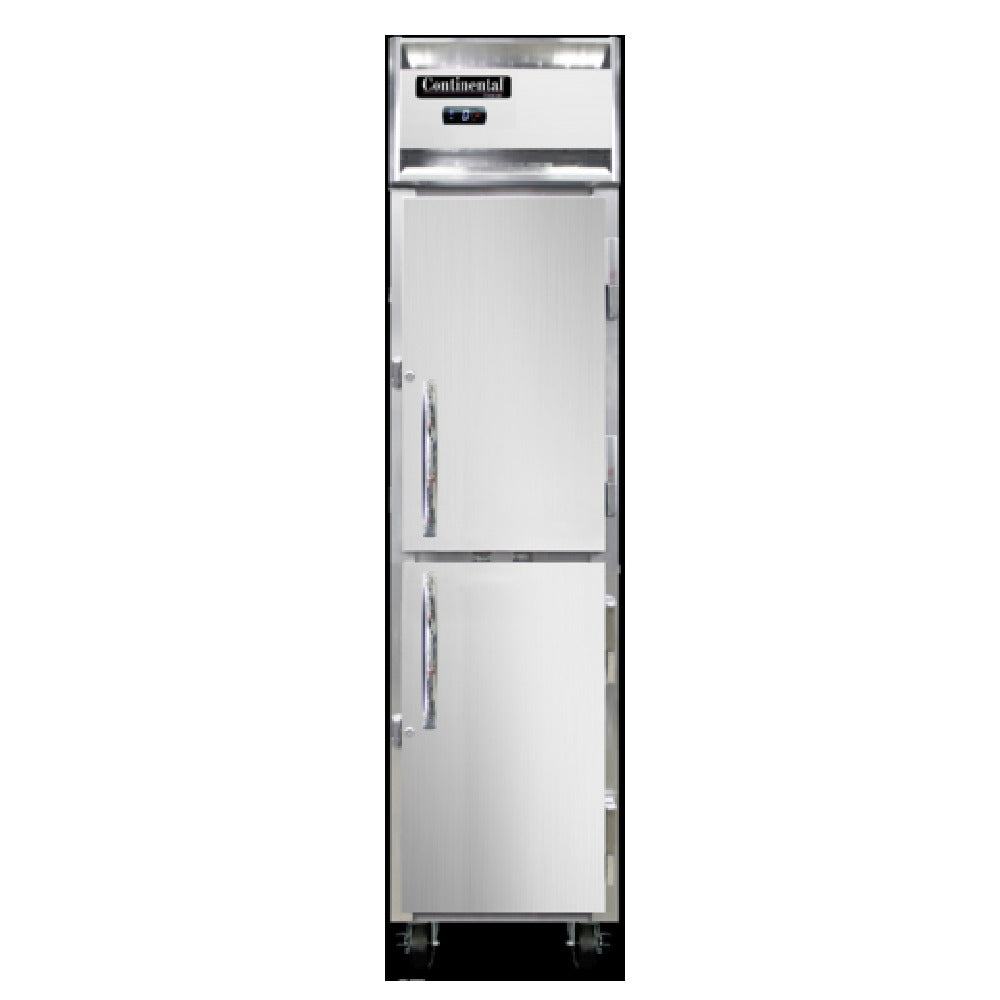 Continental Refrigerator 1FSENSSHD Slim Line Freezer Reach-in 17-3/4"W