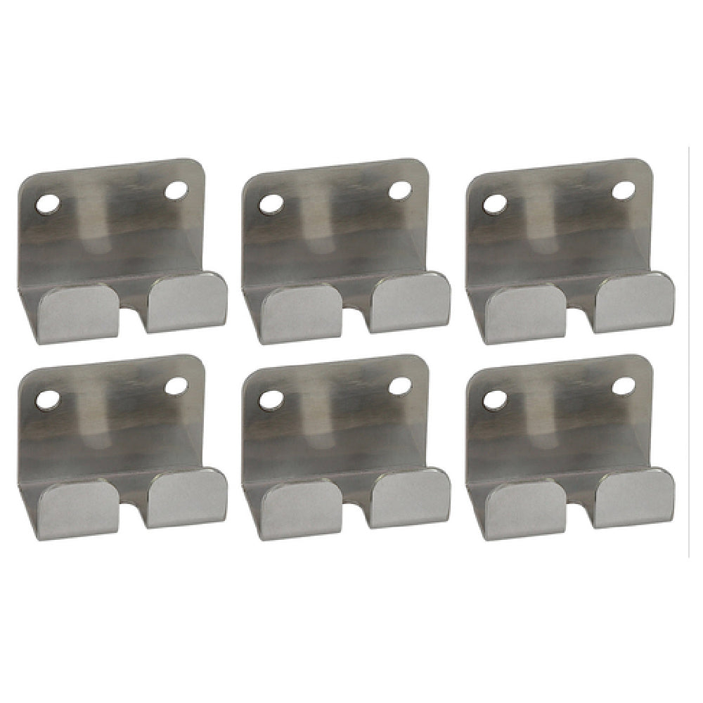 Quantum SG-DWB Store Grid Wall Mounting Kit Set Of (6) 304 Stainless Steel