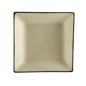 CAC China 6-S21-W Japanese Style Plate 11-1/2"L X 11-1/2"W X 1-1/2"H Square
