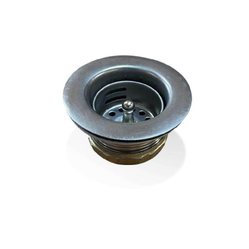 Steel Works Stainless SWDB-1.5 Drain Basket With Strainer 1.5" Stainless Steel