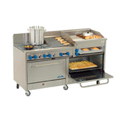 Comstock-Castle 2F330-1.5RB-30B Range Gas 72" Wide