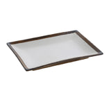 Yanco RO-213 Rockeye Plate 12"L X 8-1/4"W X 1-1/2"H Rectangular