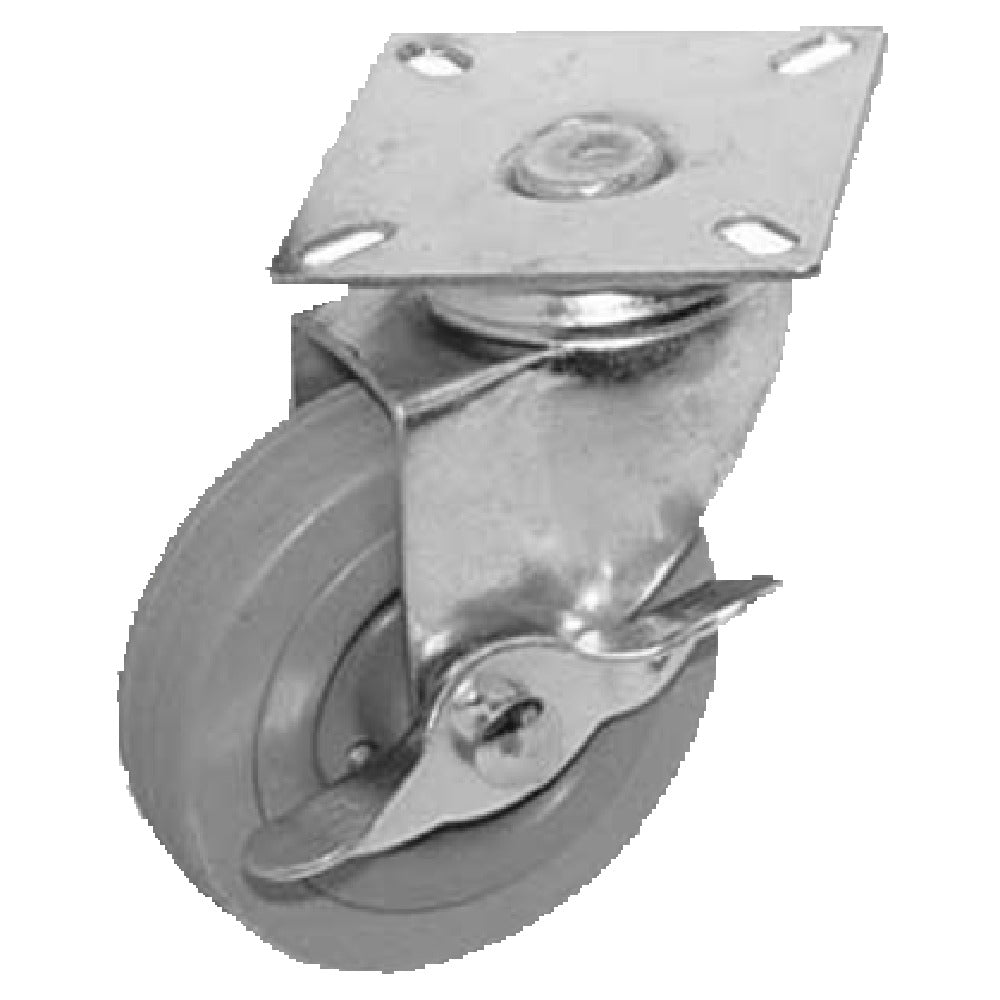 GSW USA KP5143C Caster 4" Dia. 2-1/2" X 2-1/2" Swivel Plate