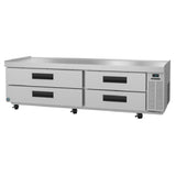 Hoshizaki CR85A - Steelheart Series Refrigerated Equipment Stand, Two-section, 85"W X 32-1/4"D X 27"H