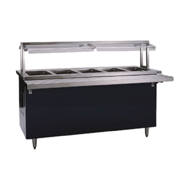 Delfield KH-5-NU Shelleyglas® Hot Food Serving Counter Electric 5-pan Size