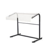 Revol 656097 Mobile Sneeze Guard 26-1/2"W X 22"D X 14-1/4"H Matt Black Metal
