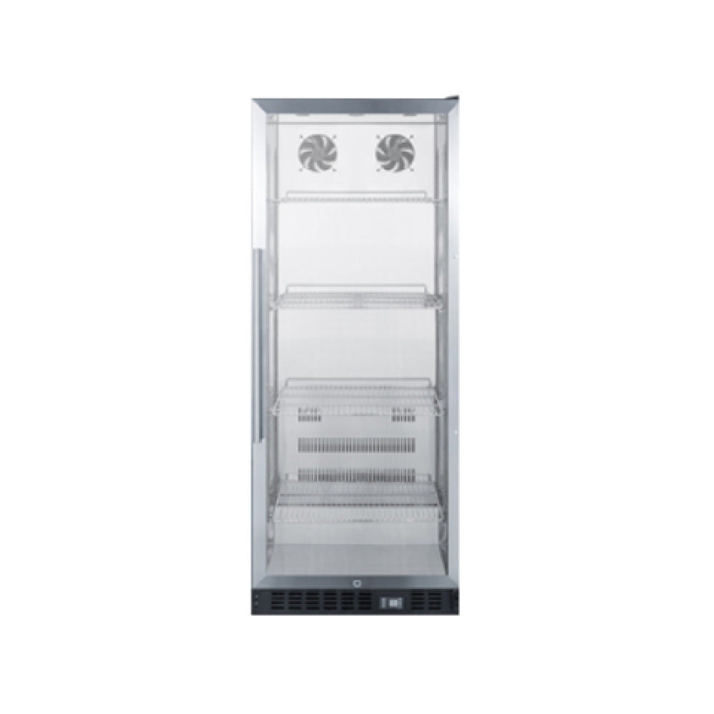 Summit SCR1156CSS Beverage Merchandiser One-section 23.63"W X 22.88"D X 58.38"H