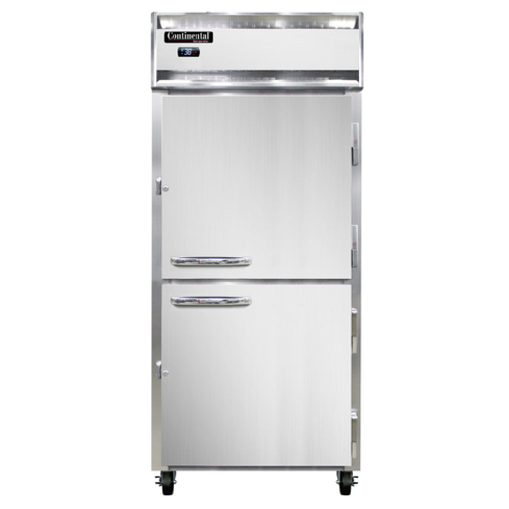 Continental Refrigerator 1RXNSSHD Extra-Wide Refrigerator Reach-in 36-1/4"W
