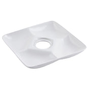 Bon Chef 9200HTEAL Buffet Display Tray 11-3/16" X 11-3/16" 5-compartment
