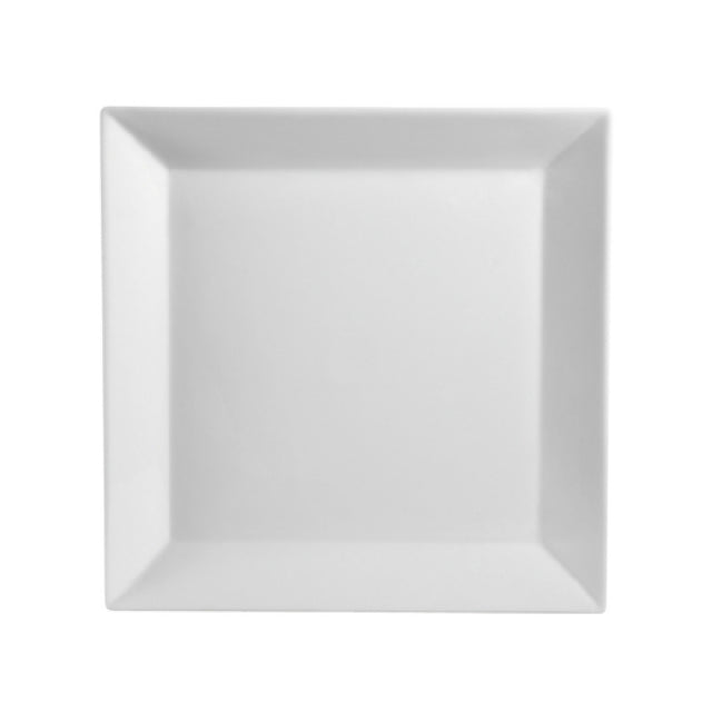 CAC China KSE-26 Kingsquare Plate 16"L X 16"W X 1-5/8"H Square