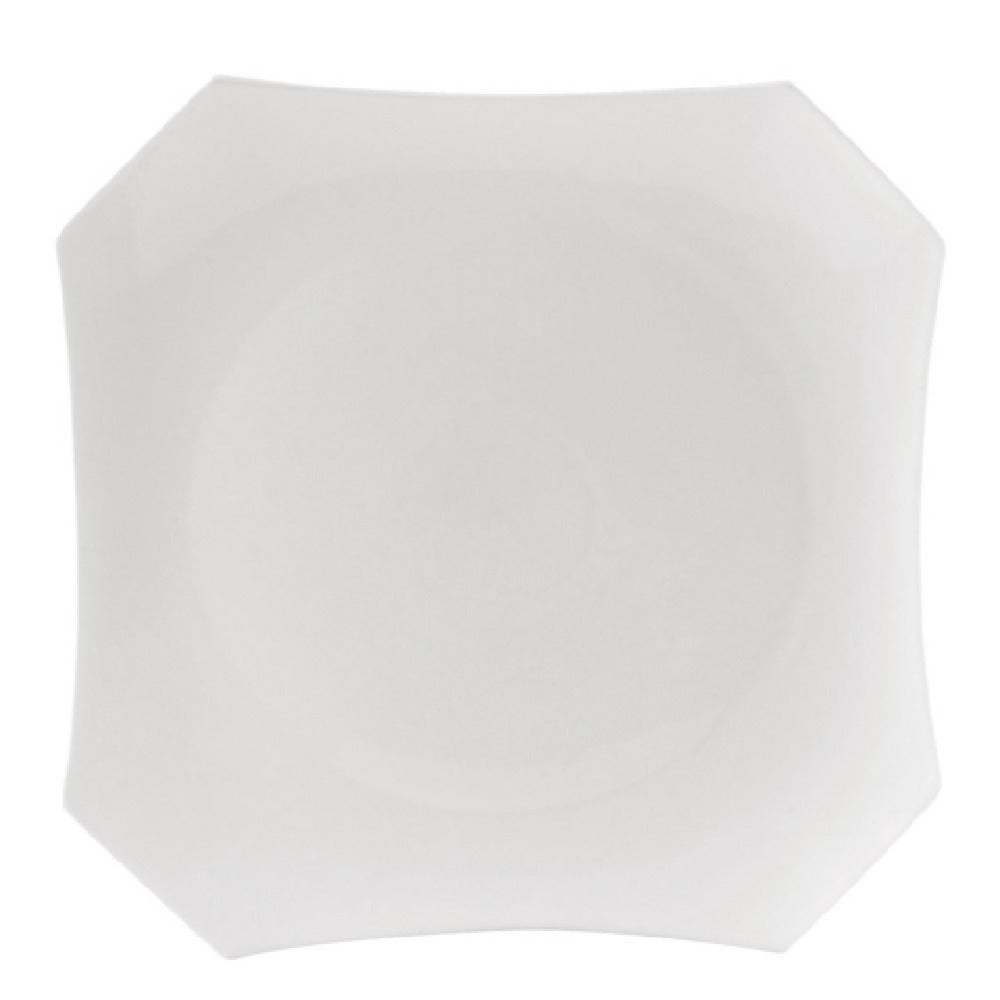 CAC China RCN-H16 Clinton Plate 10-1/2"L X 10-1/2"W X 1-1/4"H Square