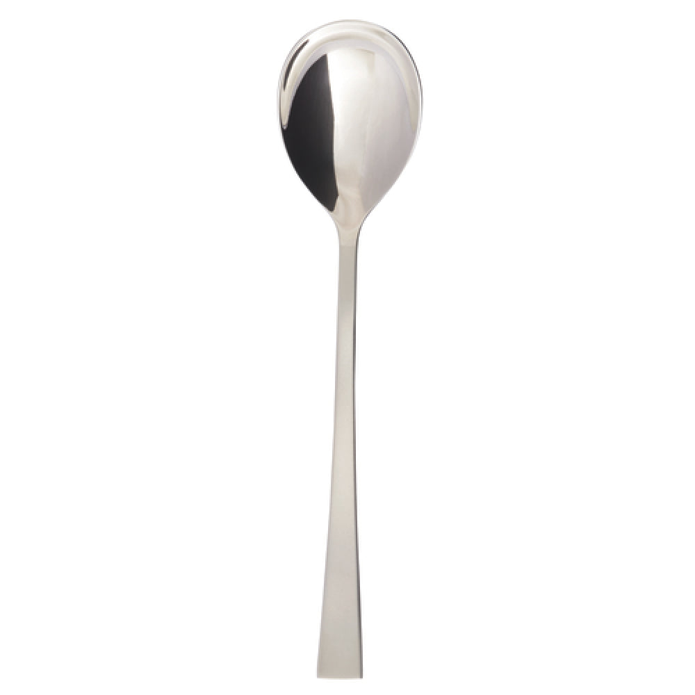 Arc Cardinal FJ806 Arcoroc Latham Sand Dessert Spoon (L:7.0'' X W:1.417'') 18/0 Stainless Steel